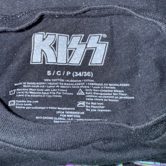 Kiss Destroyer Vintage Concert Tour Tee Size S - Picture 3 of 3